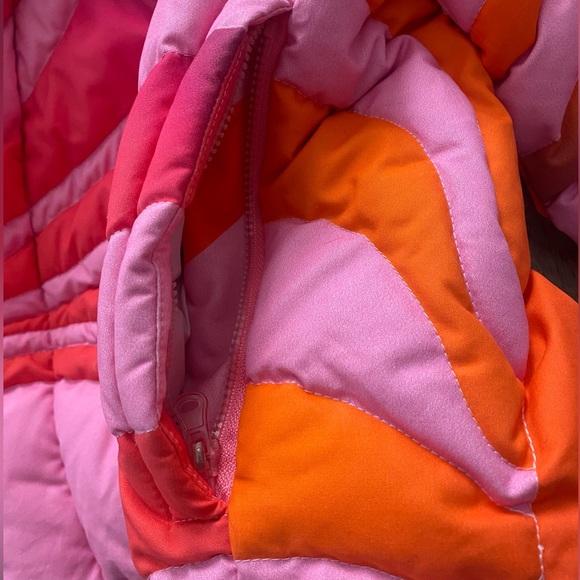 ERL Pink Sunset Down Jacket ❤️New❤️ - Picture 15 of 15